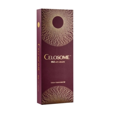 Celosome Mid dermal filler for natural wrinkle correction and skin rejuvenation