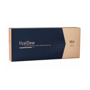 Hyaldew Mid: Advanced Dermal Filler for Wrinkle Reduction and Volume Restoration with Natural, Long-Lasting Results