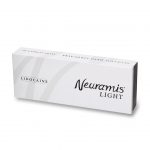 Neuramis Light dermal filler for smoothing wrinkles and folds, ideal for sensitive facial areas like the eyes.