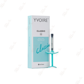 Yvoire Classic Dermal Filler syringe with high-quality hyaluronic acid for youthful, radiant skin.